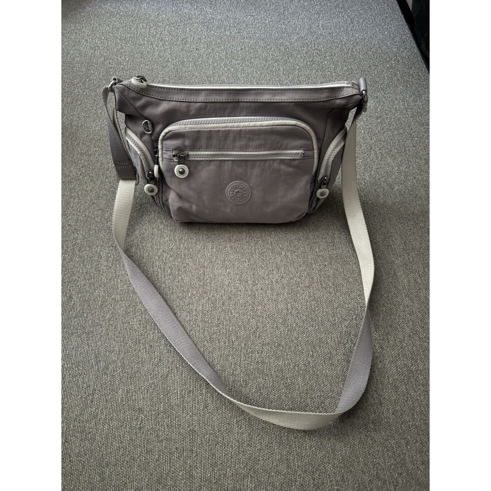 Kipling Gabbie Women's Shoulder Crossbody Bag In Tender Gray Color